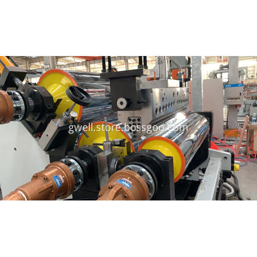 Facial mask transparent PET sheet extrusion making machine